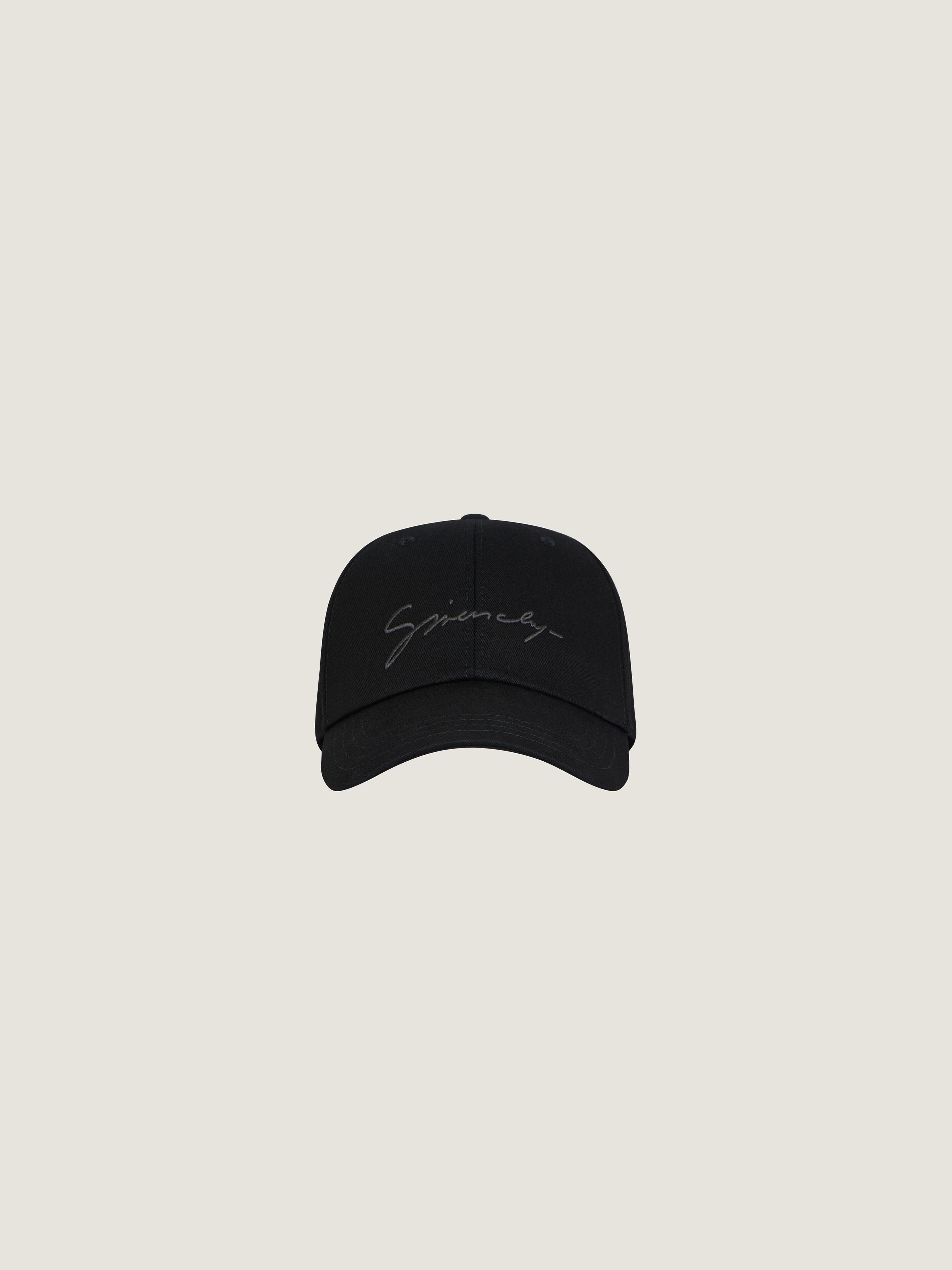 GIVENCHY embroidered cap in twill
